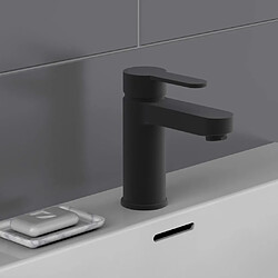 SCHÜTTE Mitigeur de lavabo ELEPHANT noir mat