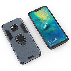 Avis Wewoo Coque Housse de protection antichoc PC + TPU pour HuMate 20 Pro, avec support d'anneau magnétique (bleu marine)