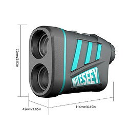 Acheter Justgreenbox Télémètre laser à impulsion extérieur télémètre 6X télescope monoculaire portable pour enquête sur l'ingénierie de chasse au golf - T6112211958019