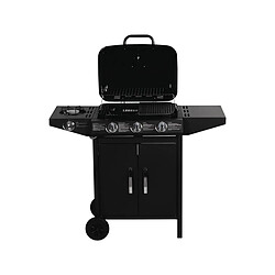 Avis Habitat Et Jardin Barbecue gaz Festa 4 - 4 brûleurs dont 1 latéral - 10.5kW - Noir