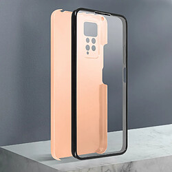 Avizar Coque 360 pour Xiaomi Redmi Note 11 Pro 5G Dos Rigide Avant Souple Rose gold pas cher