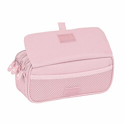 Trousse Fourre-Tout Triple Kappa 21,5 x 10 x 8 cm Rose