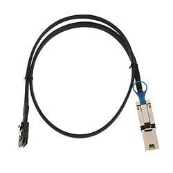 Câble Adaptateur De Données Mini SAS 26Pin SFF-8088 Vers Mini SAS 36Pin SFF-8087 1M