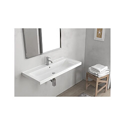 Karag Lavabo suspendu SAVA rectangulaire 100x46x16,5 cm