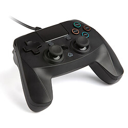 Manette filaire Pad 4S snakebyte pour PS4 3 mètres noire