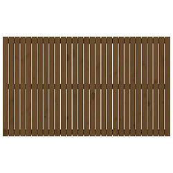 Acheter Maison Chic Tête de lit scandinave pour lit adulte,Meuble de chambre murale Marron miel 185x3x110 cm Bois massif de pin -MN13283