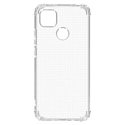 Avizar Coque pour Xiaomi Redmi 10A Silicone Gel Coins Renforcés Antichocs Transparent