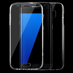 Wewoo Coque Transparent pour Samsung Galaxy S7 / G930 0.75mm Double-face Ultra-mince TPU Housse de protection