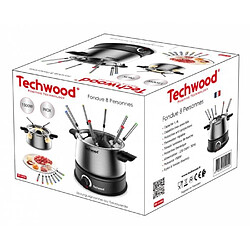 Acheter Techwood APPAREIL A FONDUE 8 PERSONNES EN INOX 1500W CAPACITE 1,4 L anti-projections Thermostat réglable