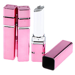 3pcs Vide Tube de Rouge à Lèvres Lipstick Conteneur Bricolage Baume à Lèvres Lip Balm Lèvres Bouteilles pas cher