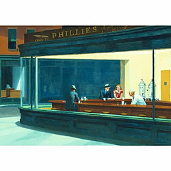 Trefl- Nighthawks, Edward Hopper Puzzle, 10747, Multicolore, Taille Unique