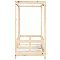 Maison Chic Lit simple Cadre de lit pour enfant,Lit d'Enfant Moderne 70x140 cm bois de pin massif -MN19945 pas cher