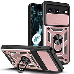 Htdmobiles Coque pour Google Pixel 8 5G - housse etui rigide anti choc + film ecran - ROSE