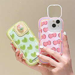 GUPBOO Étui pour iPhone13ProMax Plein écran arc d'amour japonais et coréen coque de téléphone portable niche femme