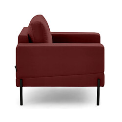 Lisa Design Isaure - fauteuil en velours