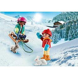 Playmobil® Enfants avec luge