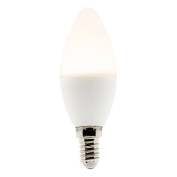 Elexity - Ampoules Ampoule LED E14 flamme - 5.2W - Blanc chaud - 470 Lumen - 2700K - A++ - Zenitech