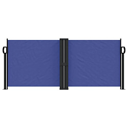 Avis Maison Chic Auvent latéral rétractable | Store latéral | Brise-vue latéral bleu 100x1000 cm -GKD30245