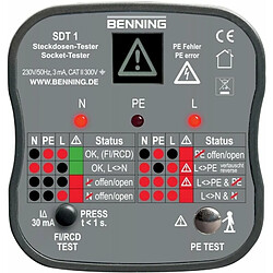 Avis Testeur de prise SDT 1 BENNING