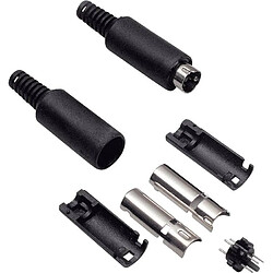 Mini DIN Fiche mâle droite TRU COMPONENTS 1578980 Nombre de pôles: 7 1 pc(s)