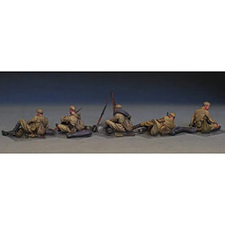 Acheter Mini Art Figurine Mignature Soviet Soldiers Taking A Break