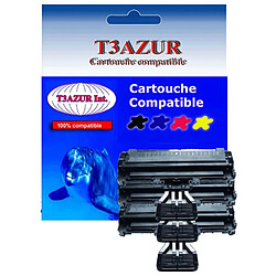 3 Toners Laser compatibles pour Samsung SCX4655, SCX4655F, SCX4655FN (MLT-D117S) -T3AZUR