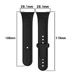 Avis Bracelet pour Montre Connectée en Silicone-Noir-pour Redmi Watch3 Mi Watch Lite3/12