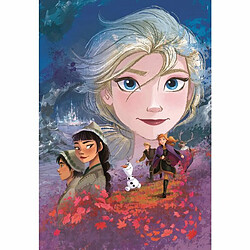 Ludendo Puzzle SuperColor 180 pièces - La Reine des Neiges 2