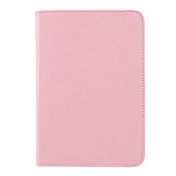 Etui en PU avec support texture litchi, anti-choc rose pour votre Apple iPad mini 6 (2021)