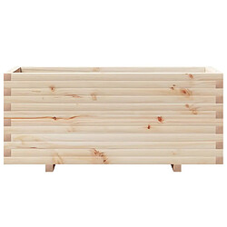 Acheter vidaXL Jardinière 110x40x49,5 cm bois de pin massif