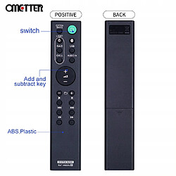 Acheter GUPBOO Télécommande Universelle de Rechange Pour télécommande Sony RMT-AM200U gtk-xb7 Home Audio sys