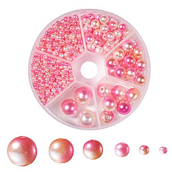 Avis 564PCS 3/4/6/8/10 / 12mm Faux ABS Perles De Nacre Pour La Fabrication De Bijoux D