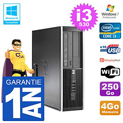 PC HP Compaq 8100 SFF i3-530 RAM 4Go Disque 250Go Graveur DVD Wifi W7 - Occasion