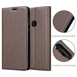 Avis Cadorabo Coque Vivo Y85 Etui en Brun