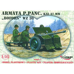 37 mm BOFORS Panzerabwehrkanone - 1:35e - Mirage Hobby