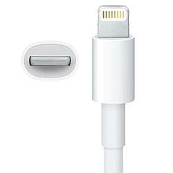 Avis Wewoo Câble blanc pour iPhone 8/8 Plus, 7 & 7 Plus, 6 & 6 Plus, 5 & 5S & 5C, parfaitement soutenir iOS 9.0 périphérique, longueur: 1m Super qualité multibrins TPE Matériel USB Sync Données / de charge