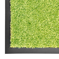 Acheter Decoshop26 Paillasson lavable Vert 60x180 cm DEC023190