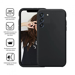 Jaym Coque pour Xiaomi Redmi Note 11S 4G / Note 11 Premium Silicone Microfibre Noir