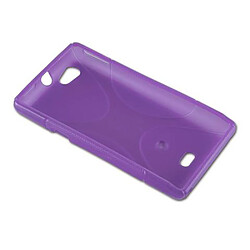 Avis Cadorabo Coque Sony Xperia MIRO Etui en Mauve