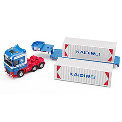 Universal Voiture jouet moulée sous pression véhicule de transport miniature modèle de voiture modèle d'ingénierie modèle de camion modèle d'élévateur cadeaux pour enfants |(blanche)