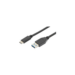 Digitus ASSMANN Câble de raccordement USB 3.1, USB-C - USB-A, 1,0 m ()