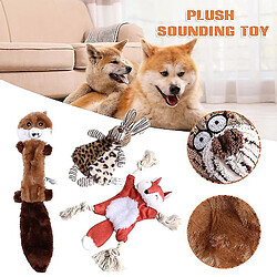 Chien Squeaky Toys Durable Dents Nettoyage Chewing Ball Puppy Chew Toys S