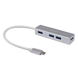 Équiper le hub USB-C pour 4 ports USB 3.0