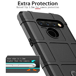 Wewoo Coque Housse TPU antichoc à couverture complète pour LG V50 ThinQ (vert armée)