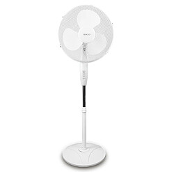 Sogo Ventilateur de sol oscillant 40W silencieux, haute puissance, faible bruit, haute puissance