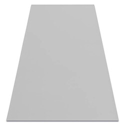 RUGSX Tapis ANTIDÉRAPANT RUMBA 1719 couleur unique gris clair 100x200 cm