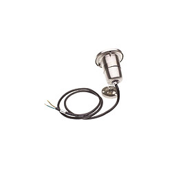 Ledkia Spot LED Fixation au Sol Inox 12V 3W Blanc chaud 3000K pas cher