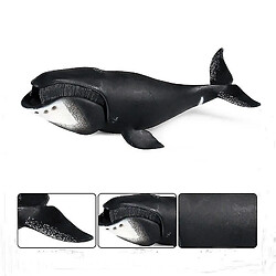 Universal Simulation Marine Life Model Toy Bowhead Whale Shark Prédance Éducation cognitive pas cher