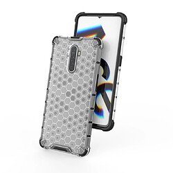 Wewoo Coque Souple pour PC + TPU en nid d'abeille antichoc Ace Oppo Reno Ace blanc