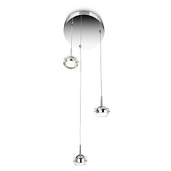 Acheter Philips Suspension cascade LED en métal chromé diamètre 26cm Cypress